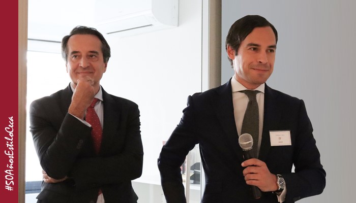 CECA MAGÁN Abogados celebra la inauguración de su oficina de Vigo, discursos de Enrique Ceca y Javier Romano