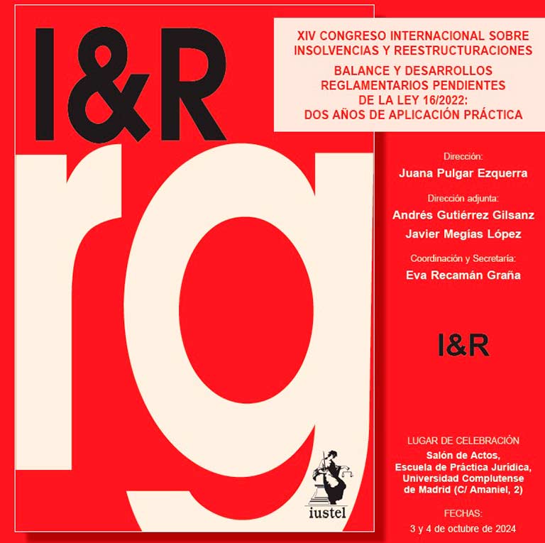 Profesionales de CECA MAGÁN Abogados participan en el XIV Congreso Internacional sobre insolvencias y reestructuraciones