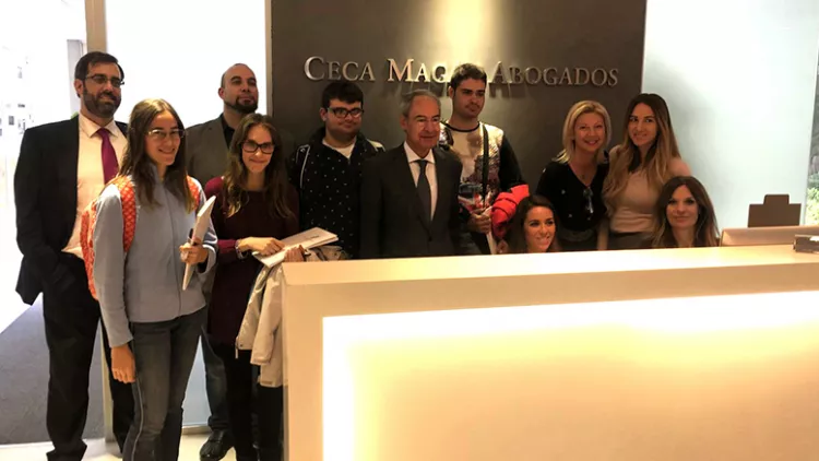 Alumnos de la Fundación Carmen Pardo-Valcarce visitan Ceca Magán