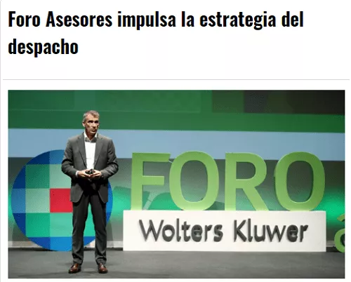 Foro Asesores de Wolters Kulwer apuesta por la innovación y transformación del sector legal