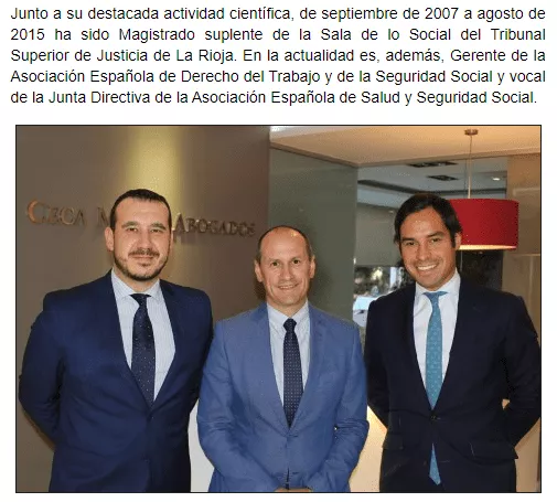 Ceca Magán incorpora a Guillermo Barrios como Of Counsel de Laboral