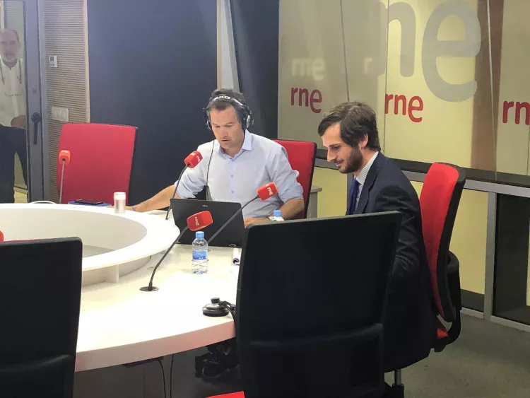 Manuel Fernández-Fontecha interviene en RNE sobre el registro de la jornada