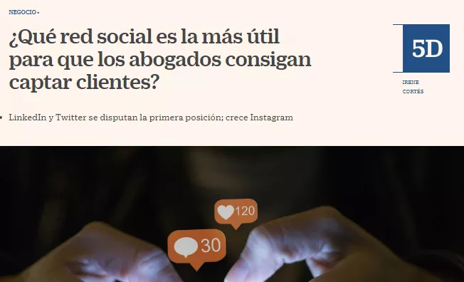 ¿Qué red social es más útil para que un abogado pueda captar clientes?