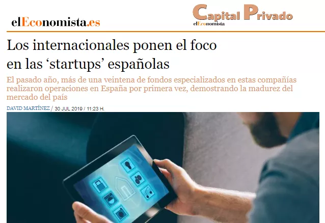 Los fondos internacionales ponen el foco en las startups españolas