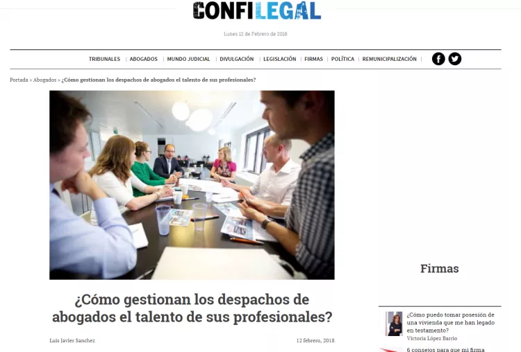 ¿Cómo gestionan los despachos de abogados el talento de sus profesionales?