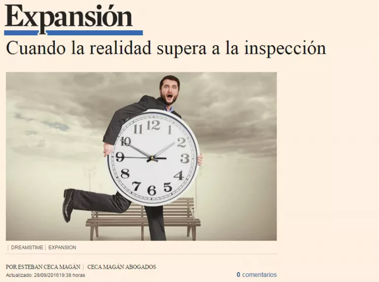 Cuando la realidad supera a la inspección