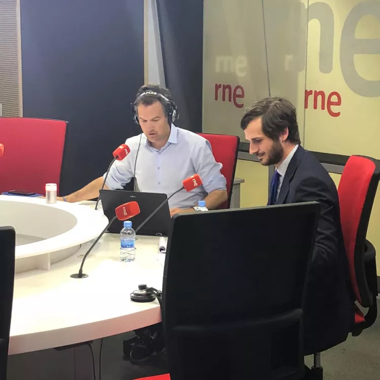 Manuel Fernández-Fontecha interviene en RNE sobre el registro de la jornada