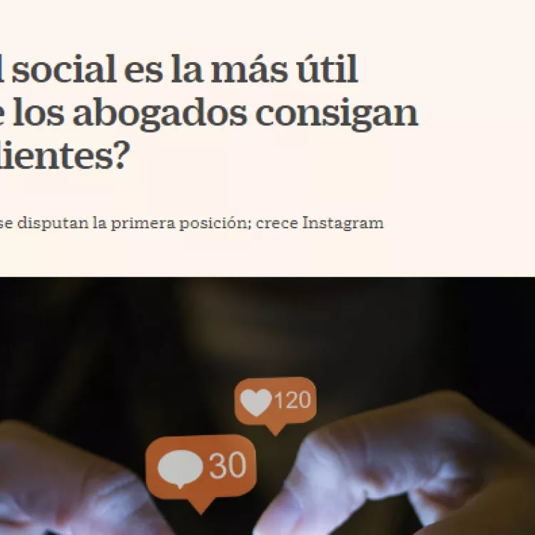 ¿Qué red social es más útil para que un abogado pueda captar clientes?