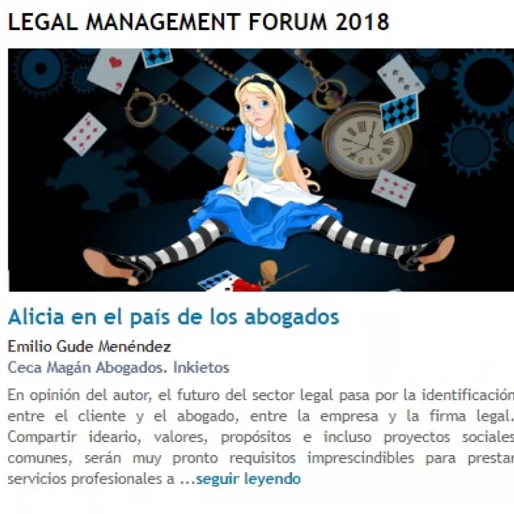 Alicia en el país de los abogados