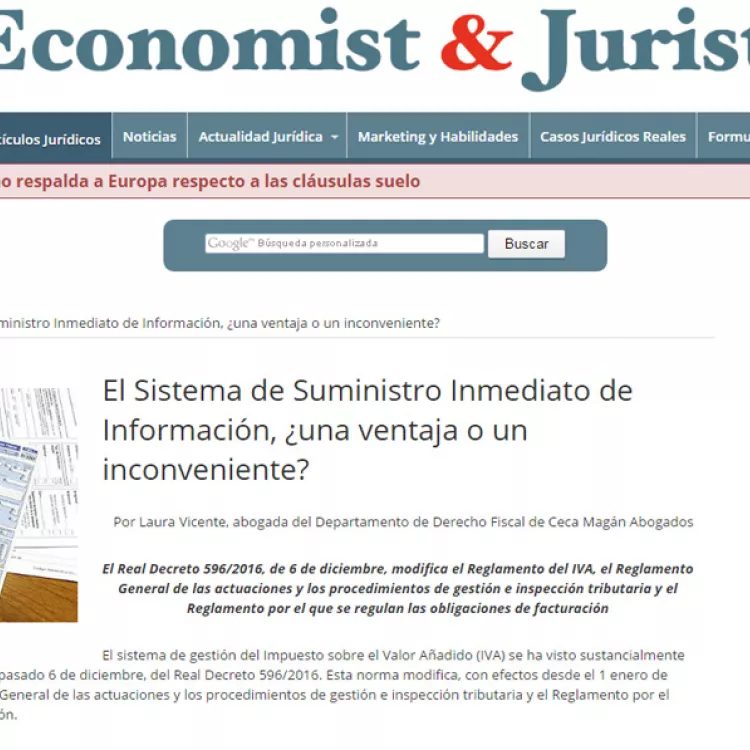 Sistema de suministro inmediato de información