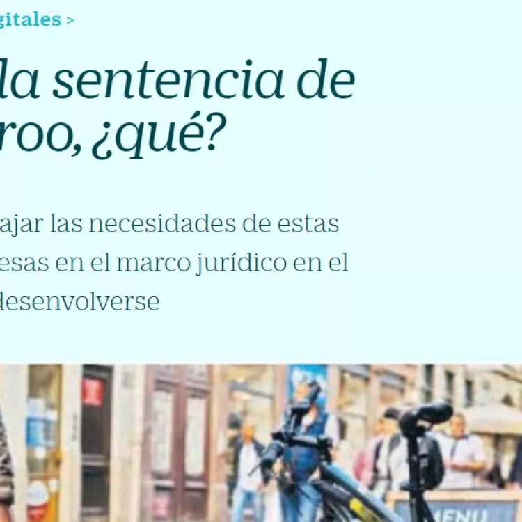 Y tras la sentencia de Deliveroo, ¿qué?