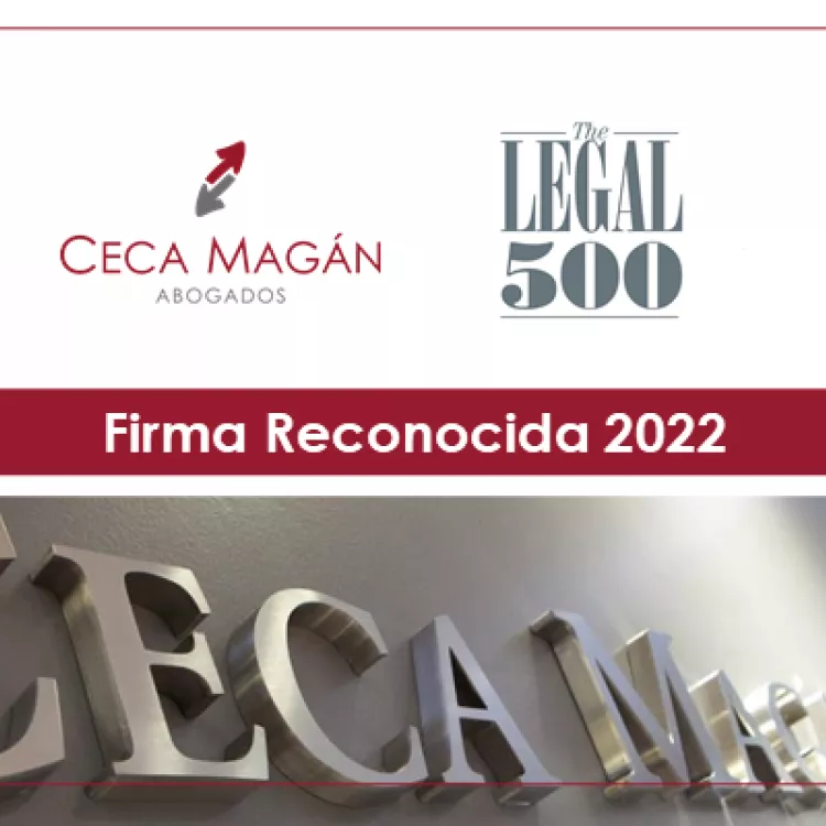 Best law firm recognized by the Legal 500 international directory